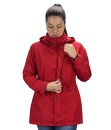 Parka Jaqueta Butu Biru Extra Grande Plus Size Feminino - Vermelho